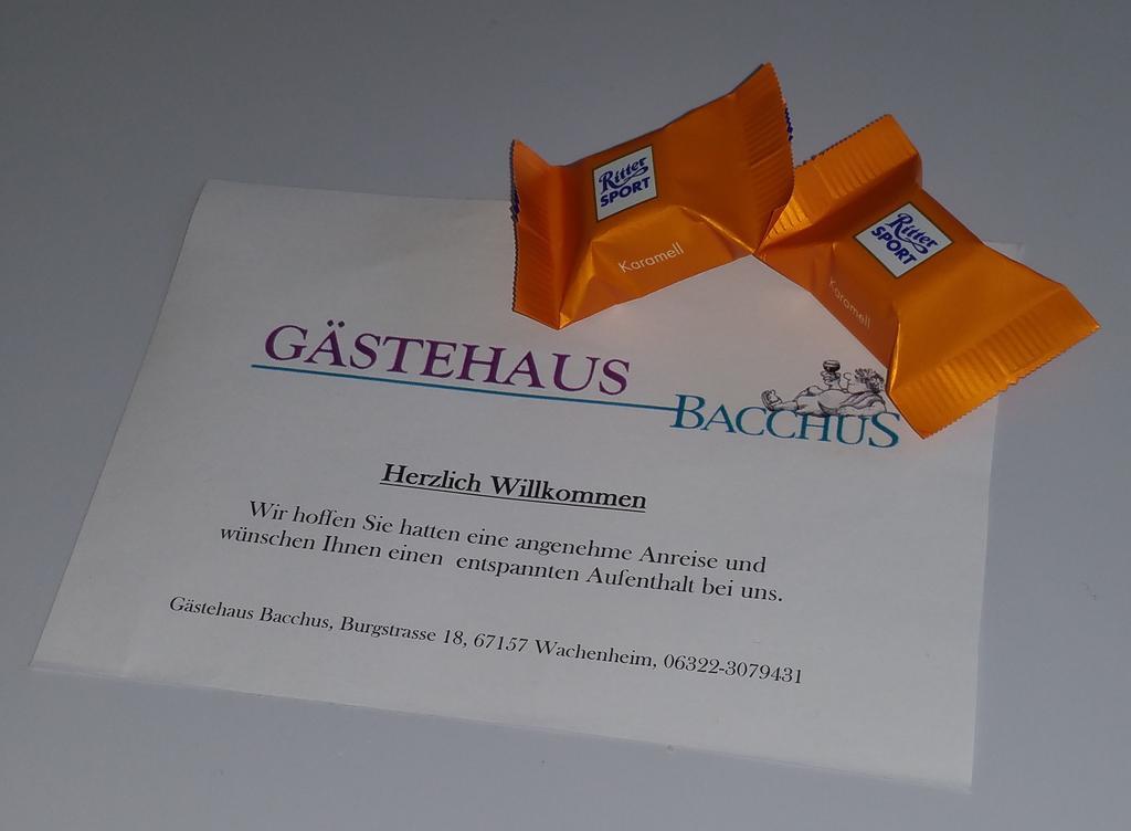 Gaestehaus Bacchus Wachenheim an der Weinstrasse Ngoại thất bức ảnh
